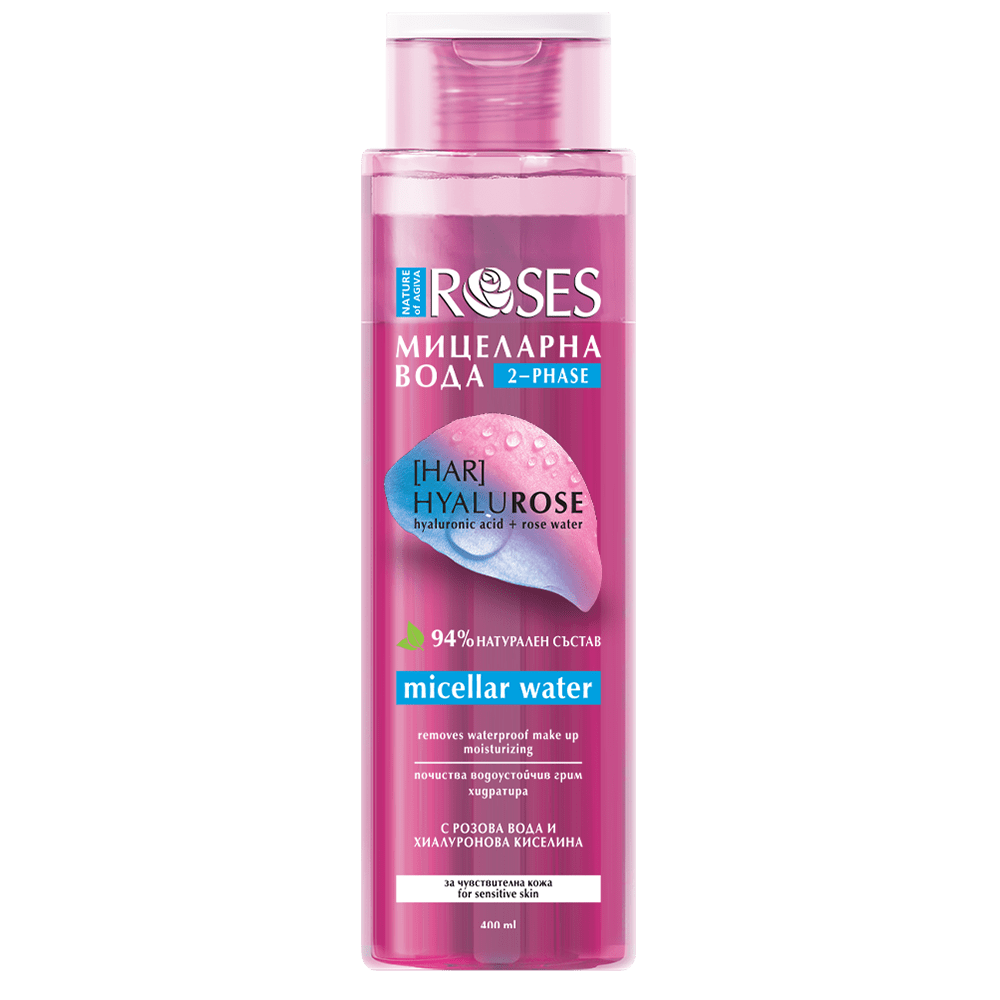 HYALUROSE dvoufázová micelární voda 400 ml - NATURE OF AGIVA
