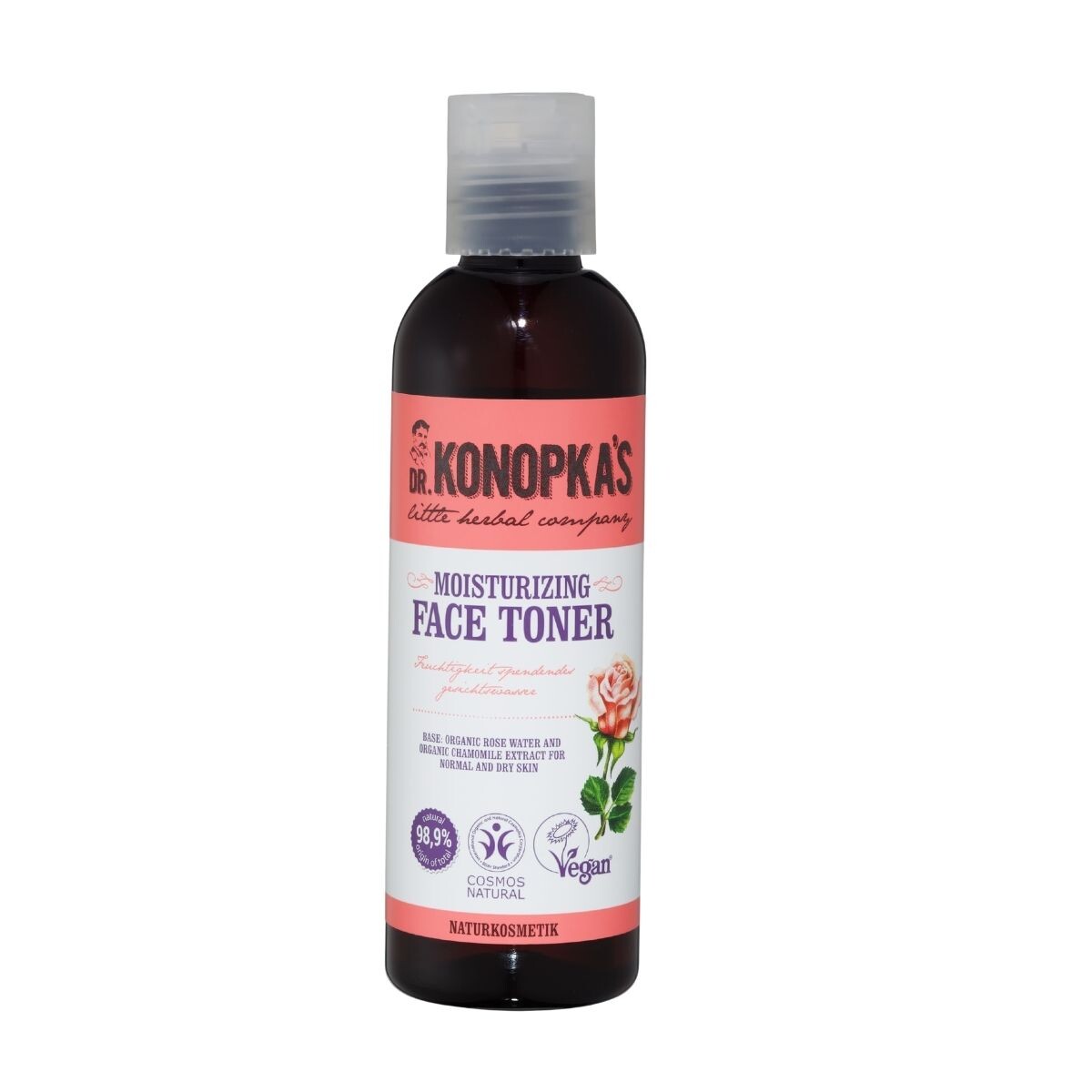 Hydratační pleťové tonikum - 200 ml - Dr. Konopka's