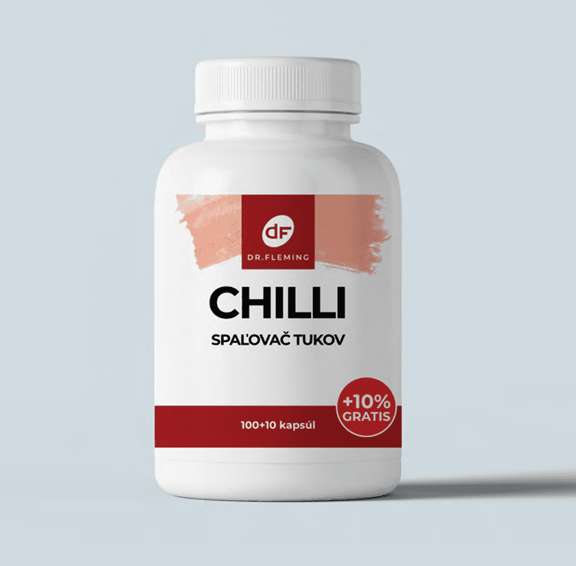 Chilli Spalovač tuků - 110 kapslí - Dr. Fleming
