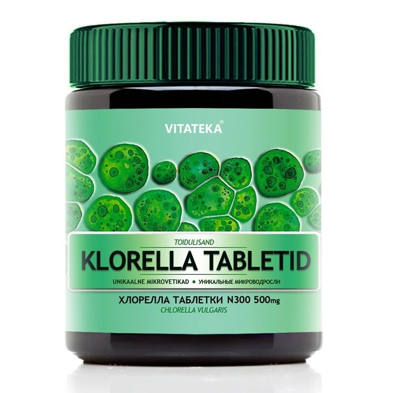 Chlorella 500 mg — 300 tablet — Vitateka