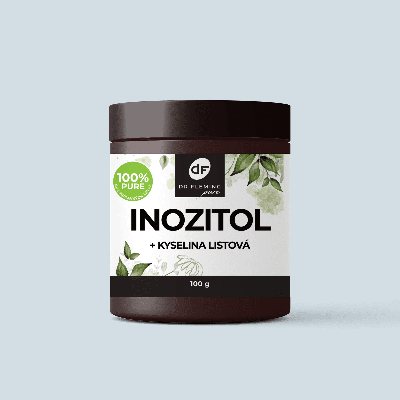 Inositol + kyselina listová - 100 g prášek - Dr. Fleming