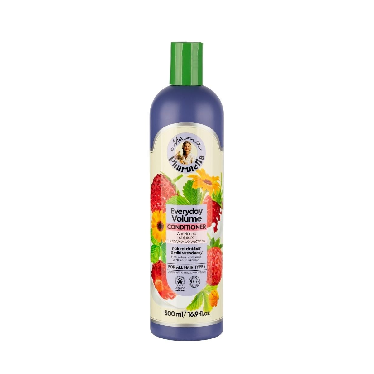 Kondicionér pro každodenní objem s kyselým mlékem a lesní jahodou - 500 ml - Mama Pharmelia