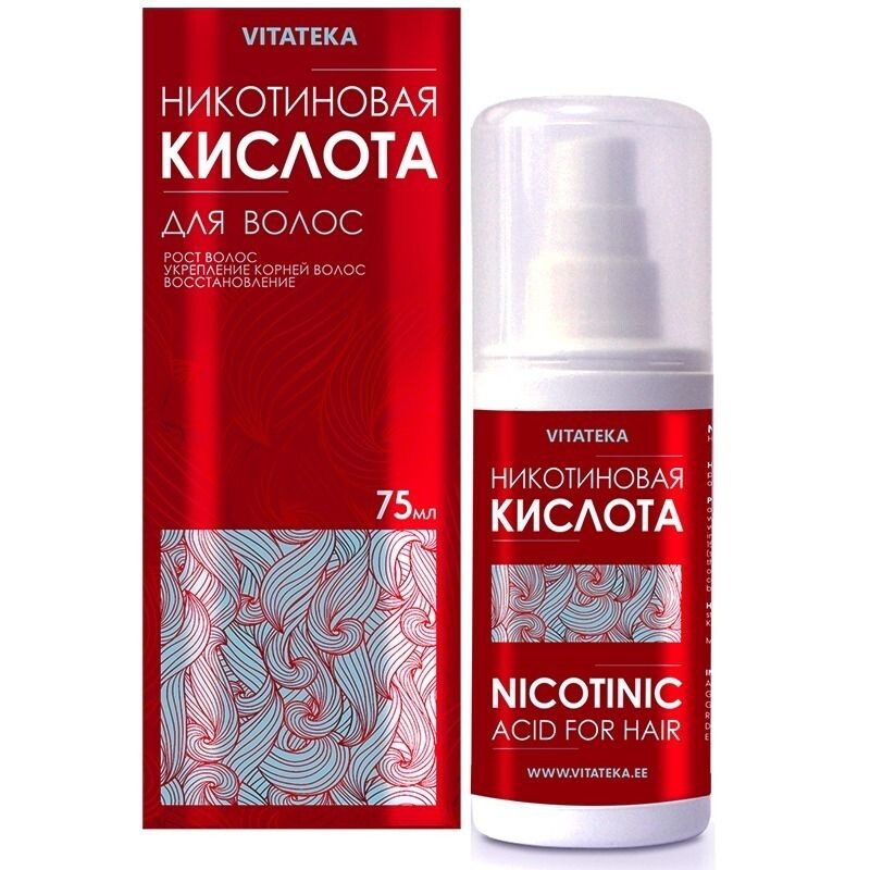 Kyselina nikotinová na vlasy – 75 ml – Vitateka