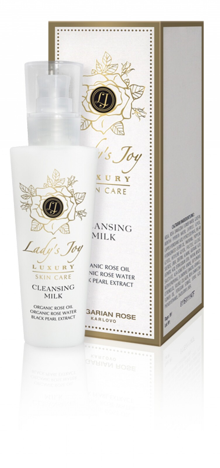 LADY’S JOY LUXURY čisticí mléko 160 ml - Bulgarian Rose Karlovo