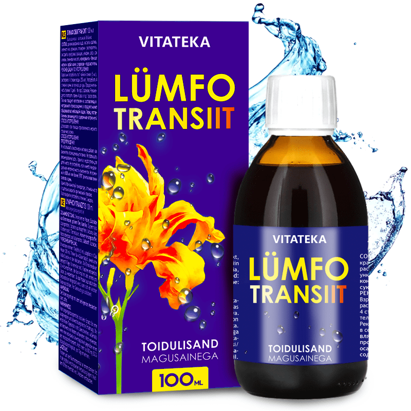 LymphoTransit – koncentrát pro přípravu nápoje – 100 ml – Vitateka