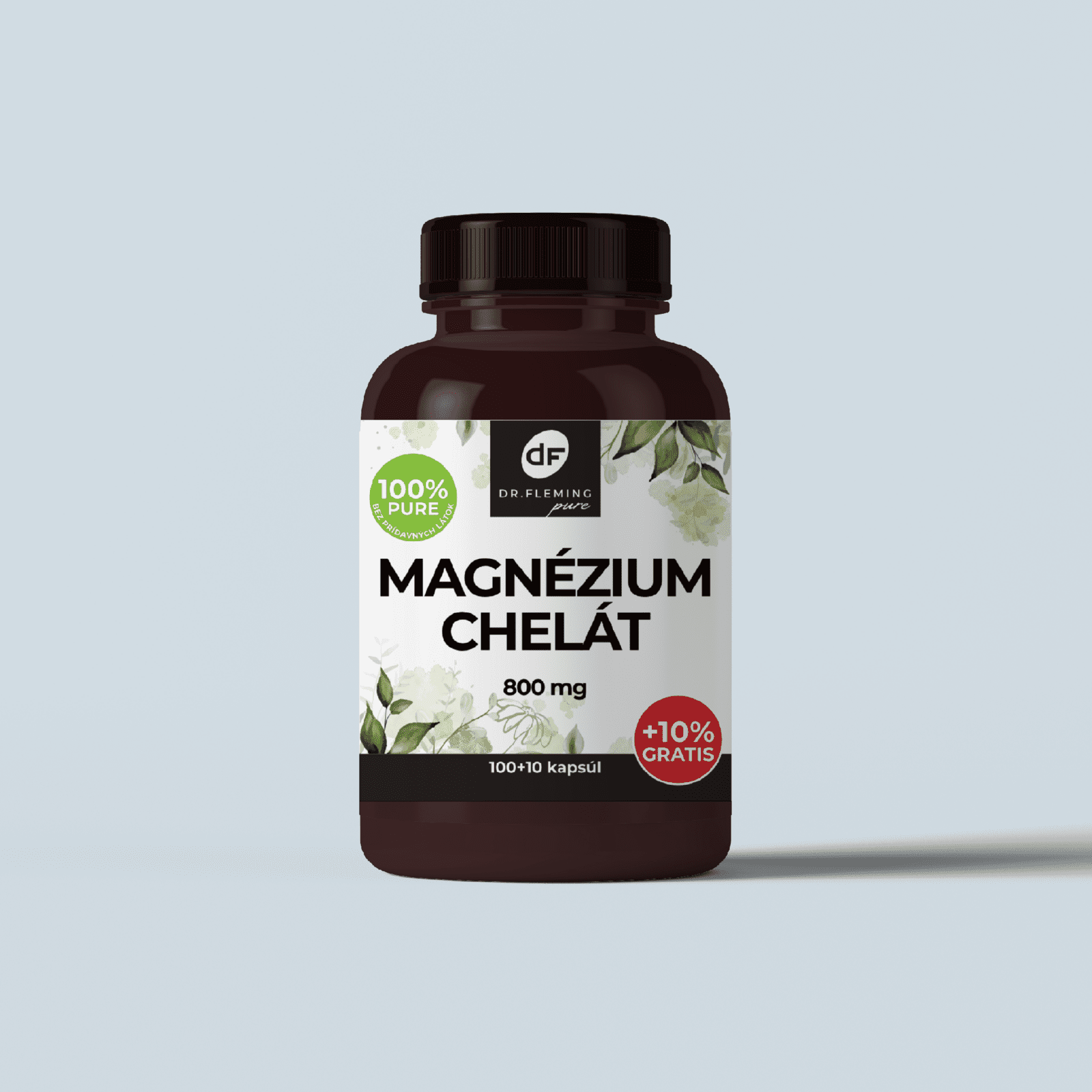 Magnézium Chelát 800 mg - 110 kapslí - Dr. Fleming