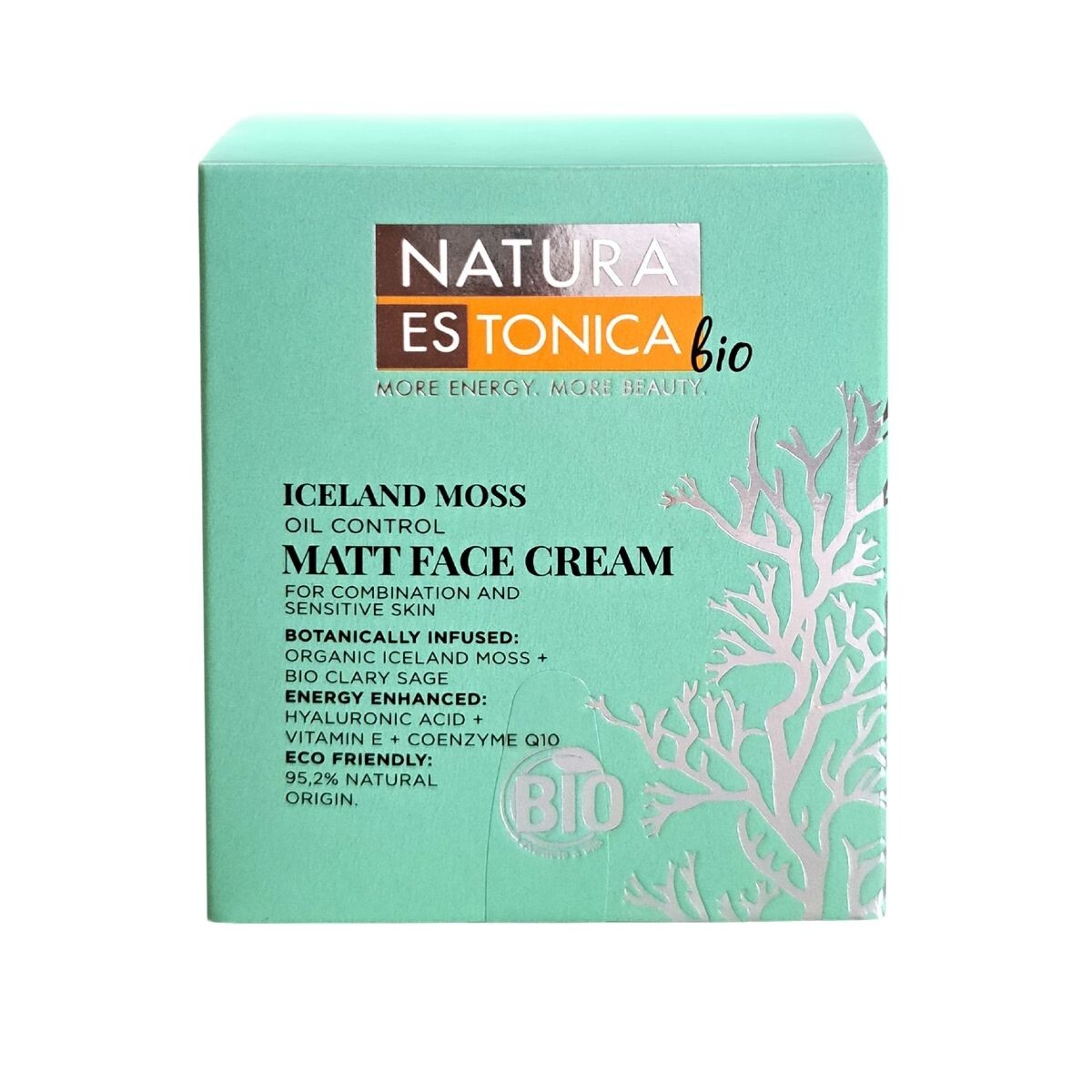 Matující pleťový krém s islandským lišejníkem - 50 ml - Natura Estonica