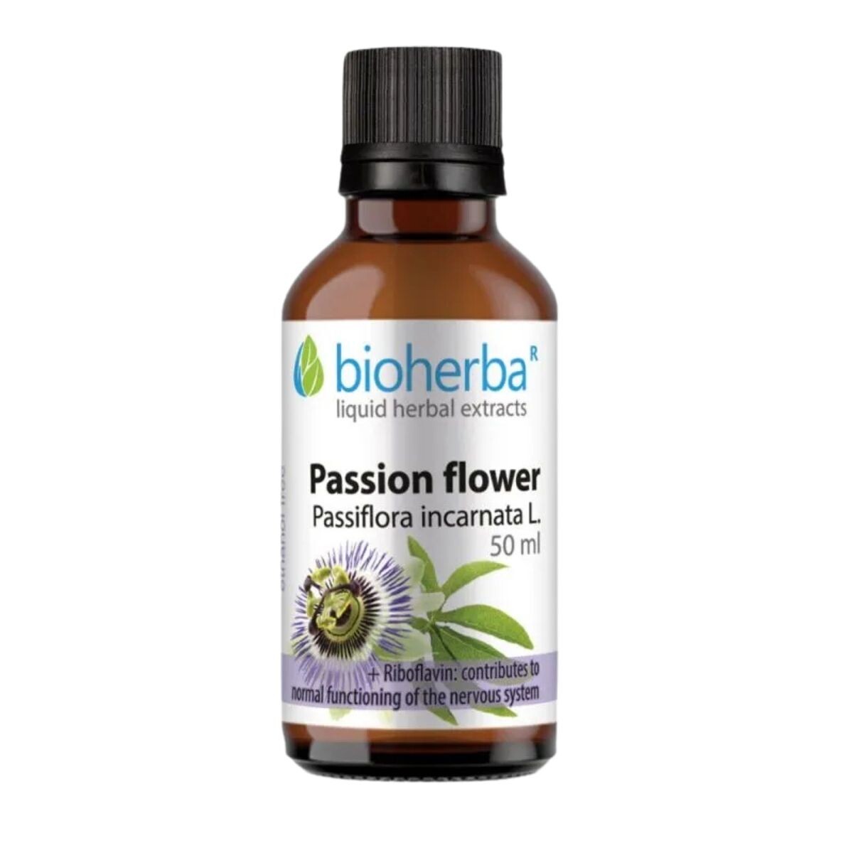 Mučenka (Passiflora incarnata) kapky – tinktura – 50 ml – Bioherba