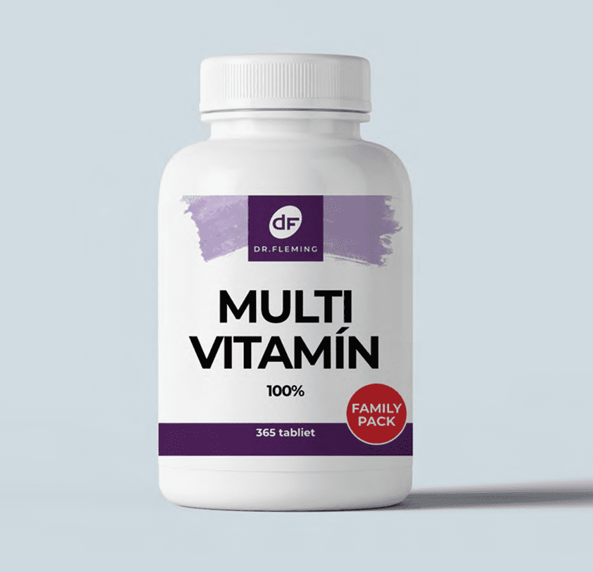Multivitamín 100% - 365 tablet - Dr. Fleming