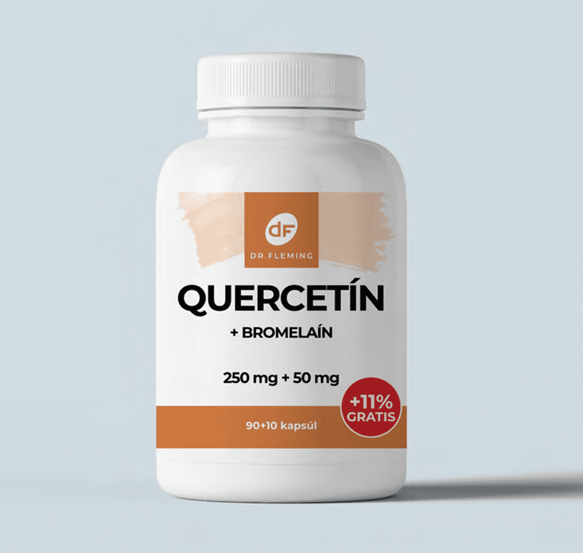 Quercetin + Bromelain - 100 kapslí - Dr. Fleming