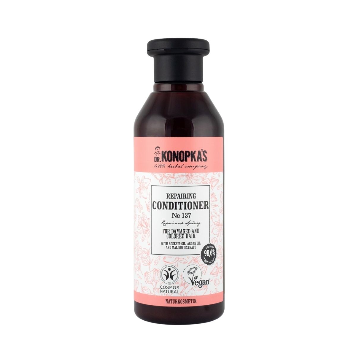 Regenerační kondicionér №137 pro poškozené a barvené vlasy - 280 ml - Dr. Konopka's