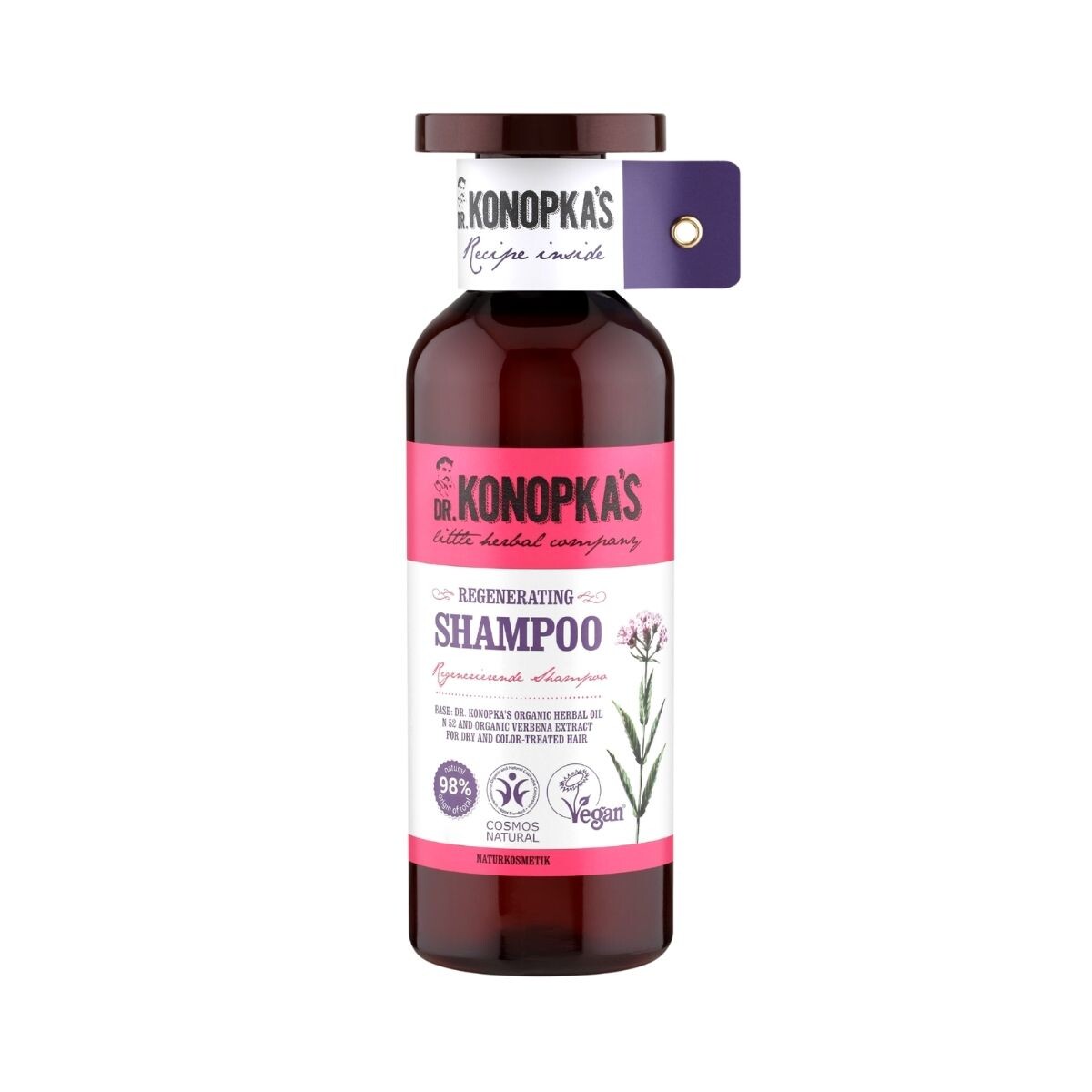 Regenerační šampon - 500 ml - Dr. Konopka's
