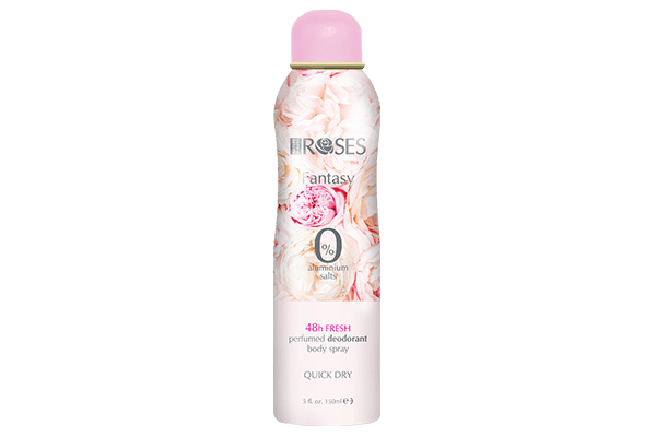 ROSES FANTASY Parfémovaný deodorant s jemnou vůní růže 150 ml - NATURE OF AGIVA
