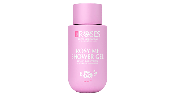ROSY ME relaxační sprchový gel s přírodní růžovou vodou 300 ml - NATURE OF AGIVA