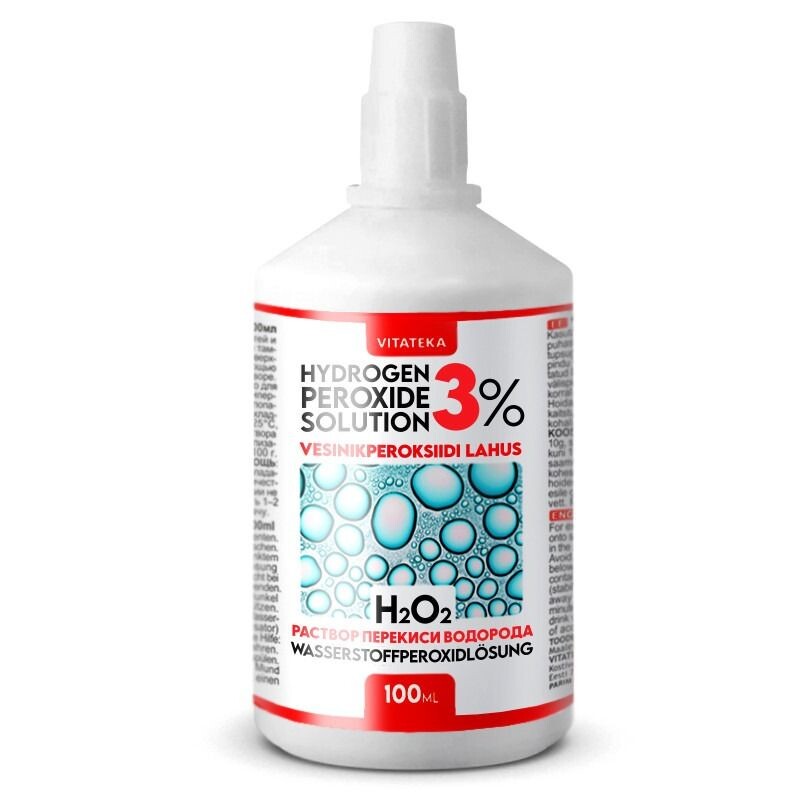 Roztok peroxidu vodíku 3 % – 100 ml – Vitateka