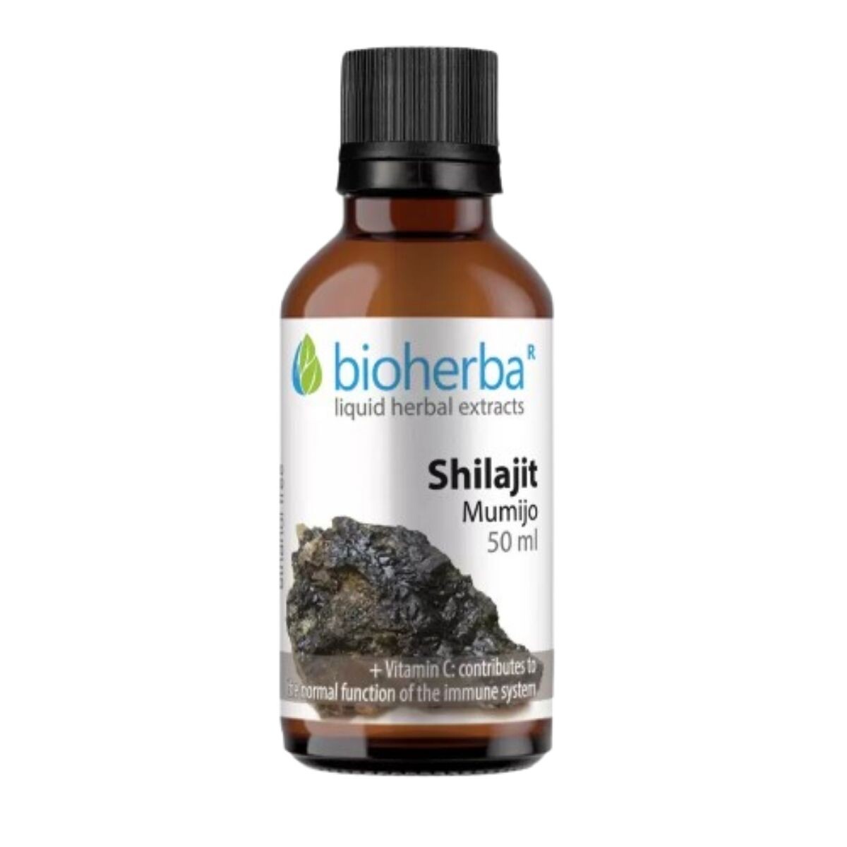 Shilajit Mumio – tinktura kapky – 50 ml – Bioherba