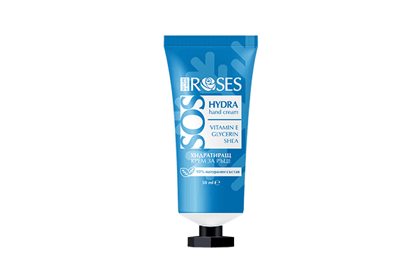 SOS HYDRA Hydratační krém na ruce pro suchou pokožku 50 ml - NATURE OF AGIVA