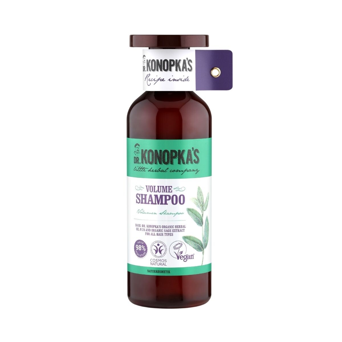 Šampon pro objem vlasů - 500 ml - Dr. Konopka's