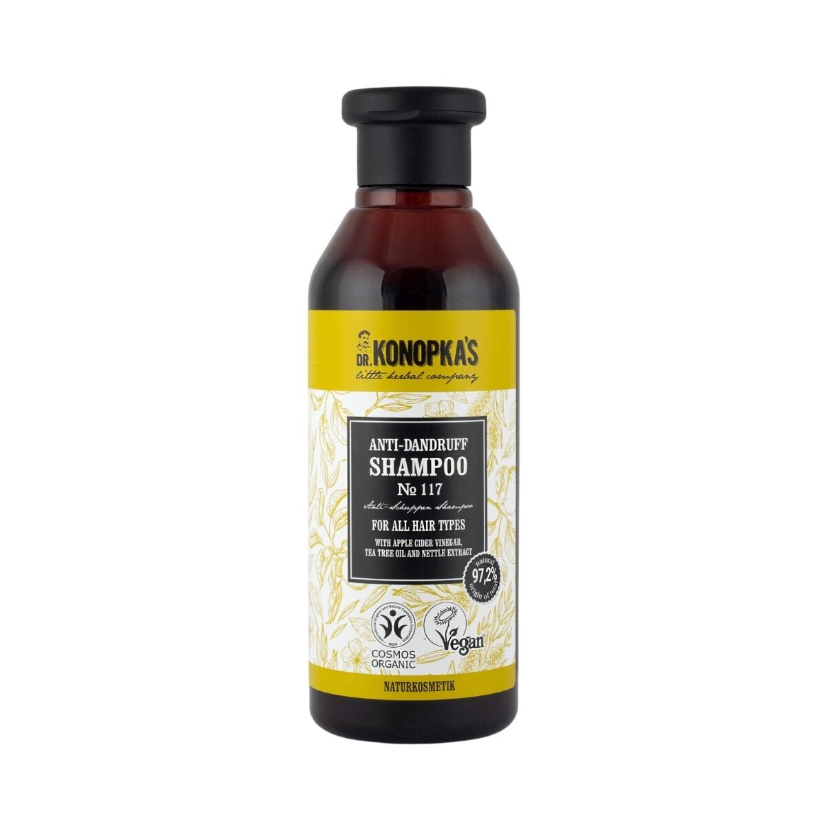 Šampon proti lupům №117 pro všechny typy vlasů - 280 ml - Dr. Konopka's