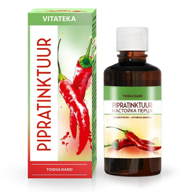 Tinktura z červené papriky – 25 ml – Vitateka