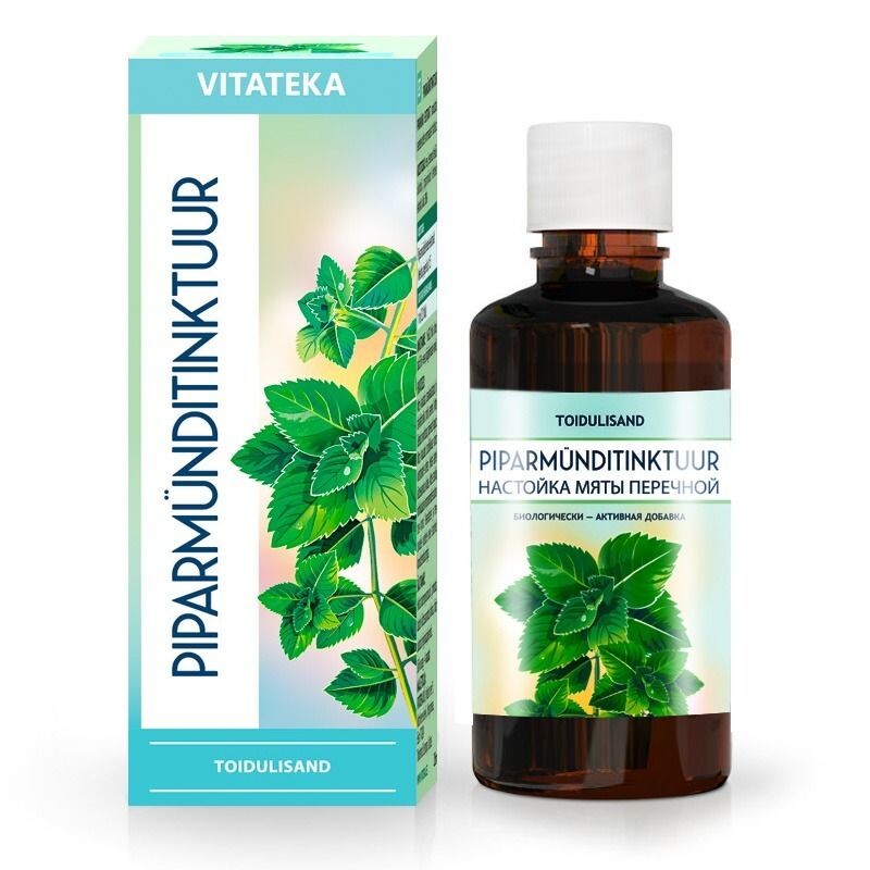 Tinktura z máty peprné – 25 ml – Vitateka