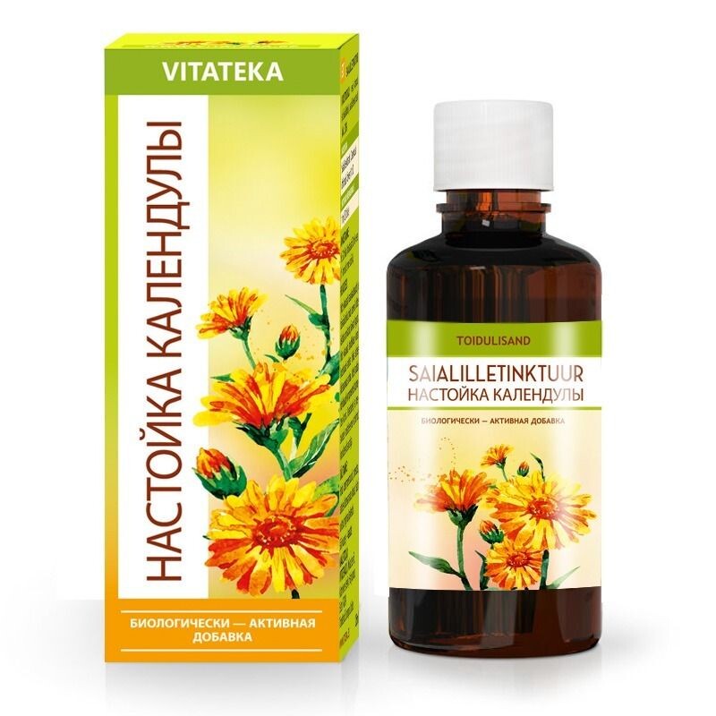 Tinktura z měsíčku lékařského – 25 ml – Vitateka