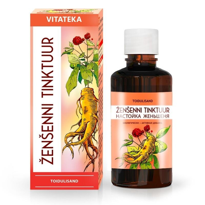 Tinktura z pravého ženšenu – 25 ml – Vitateka