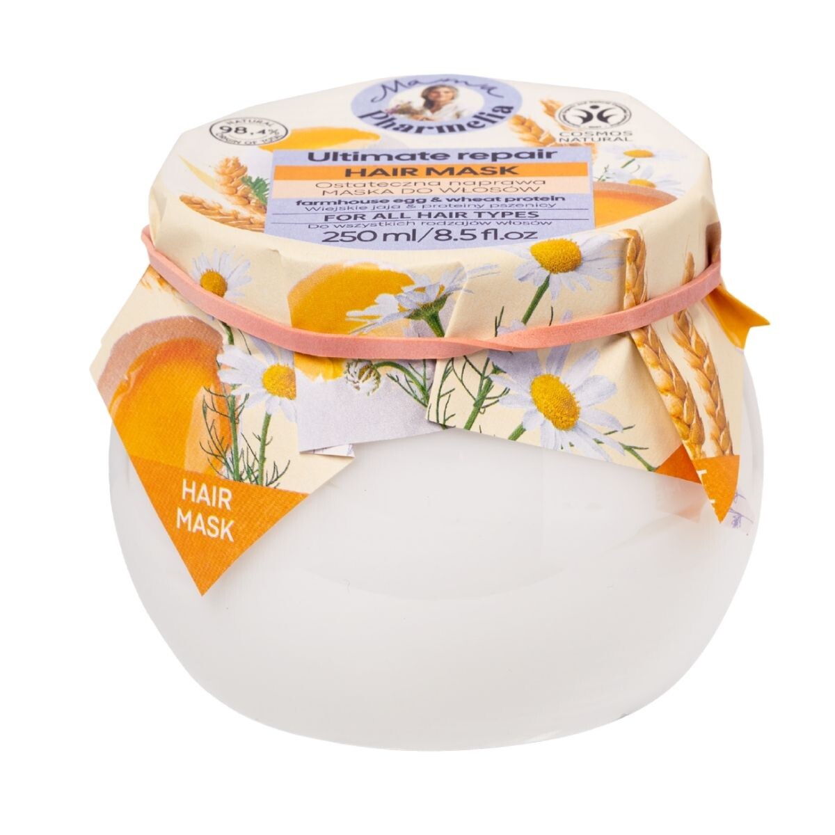Ultimate Repair maska na vlasy s vejcem a pšeničnými proteiny - 250 ml - Mama Pharmelia