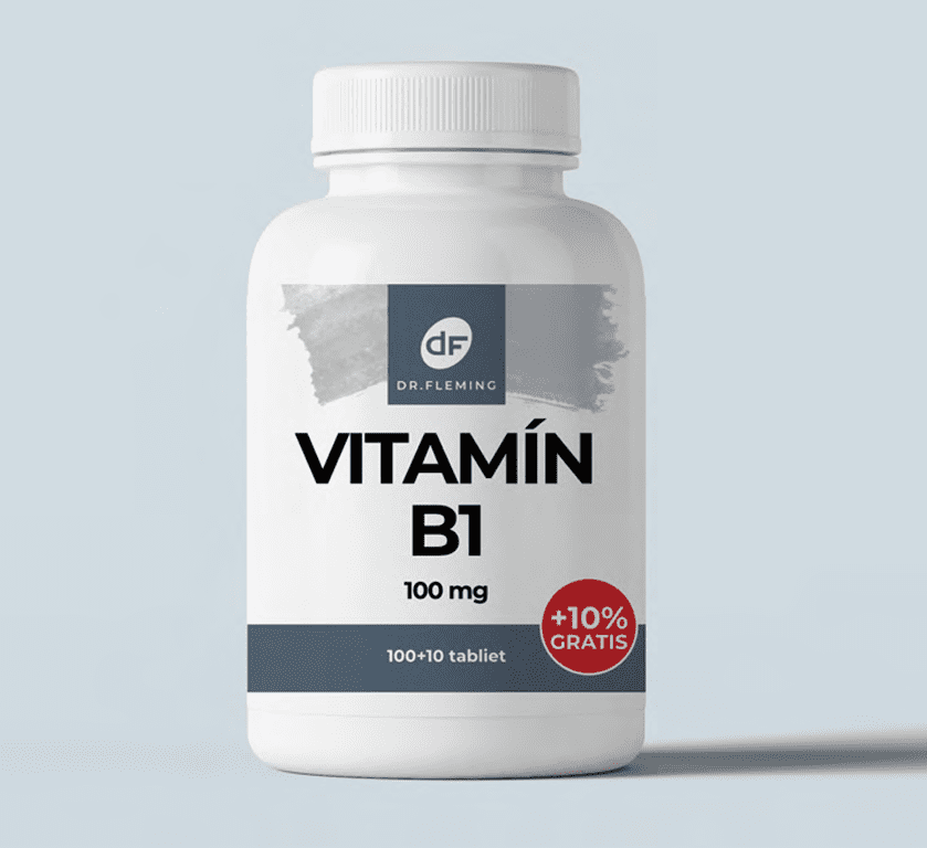 Vitamín B1 100 mg - 110 tablet - Dr. Fleming