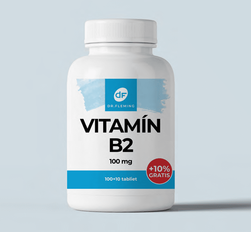 Vitamin B2 100 mg - 110 tablet - Dr. Fleming