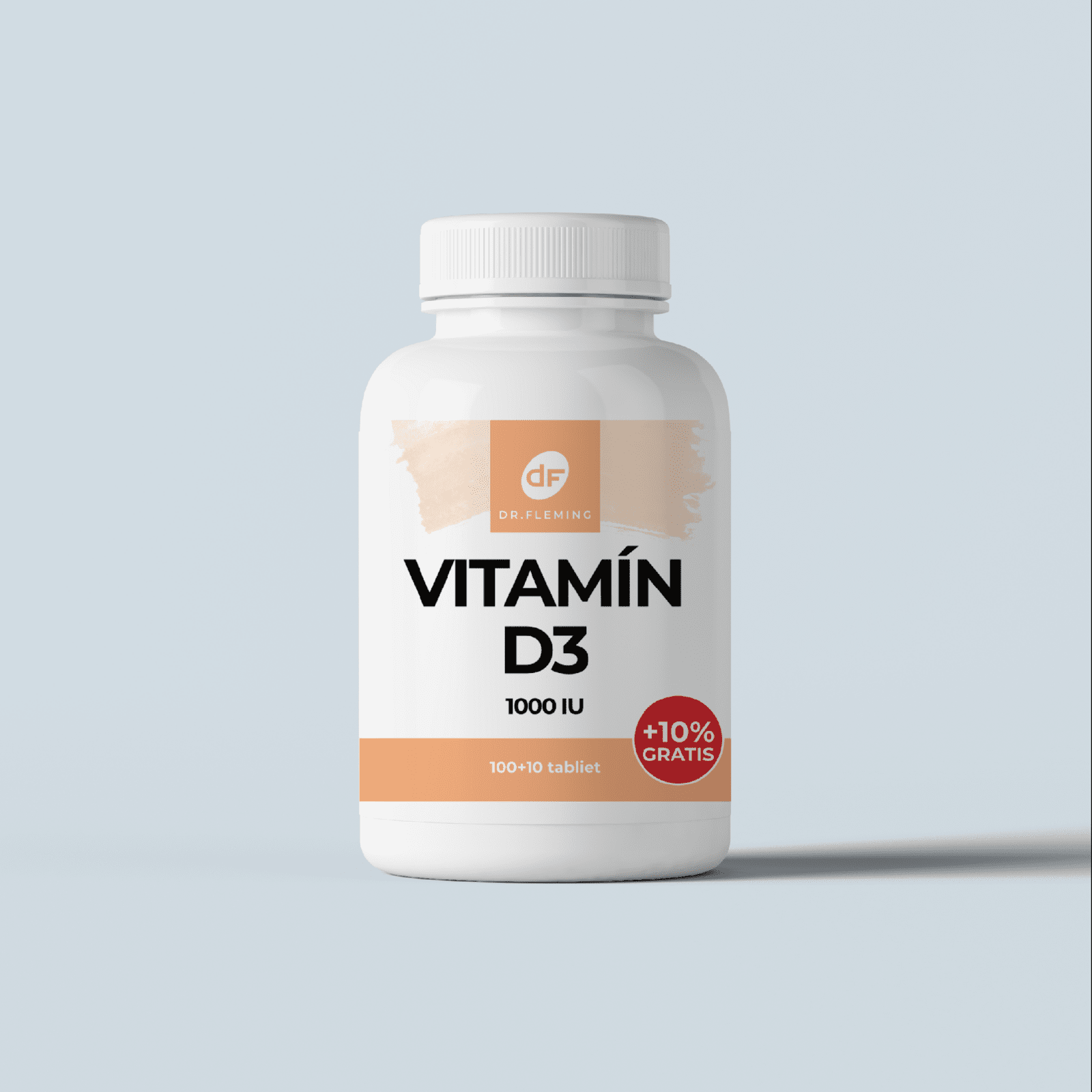 Vitamín D3 1000 IU - 110 tablet - Dr. Fleming