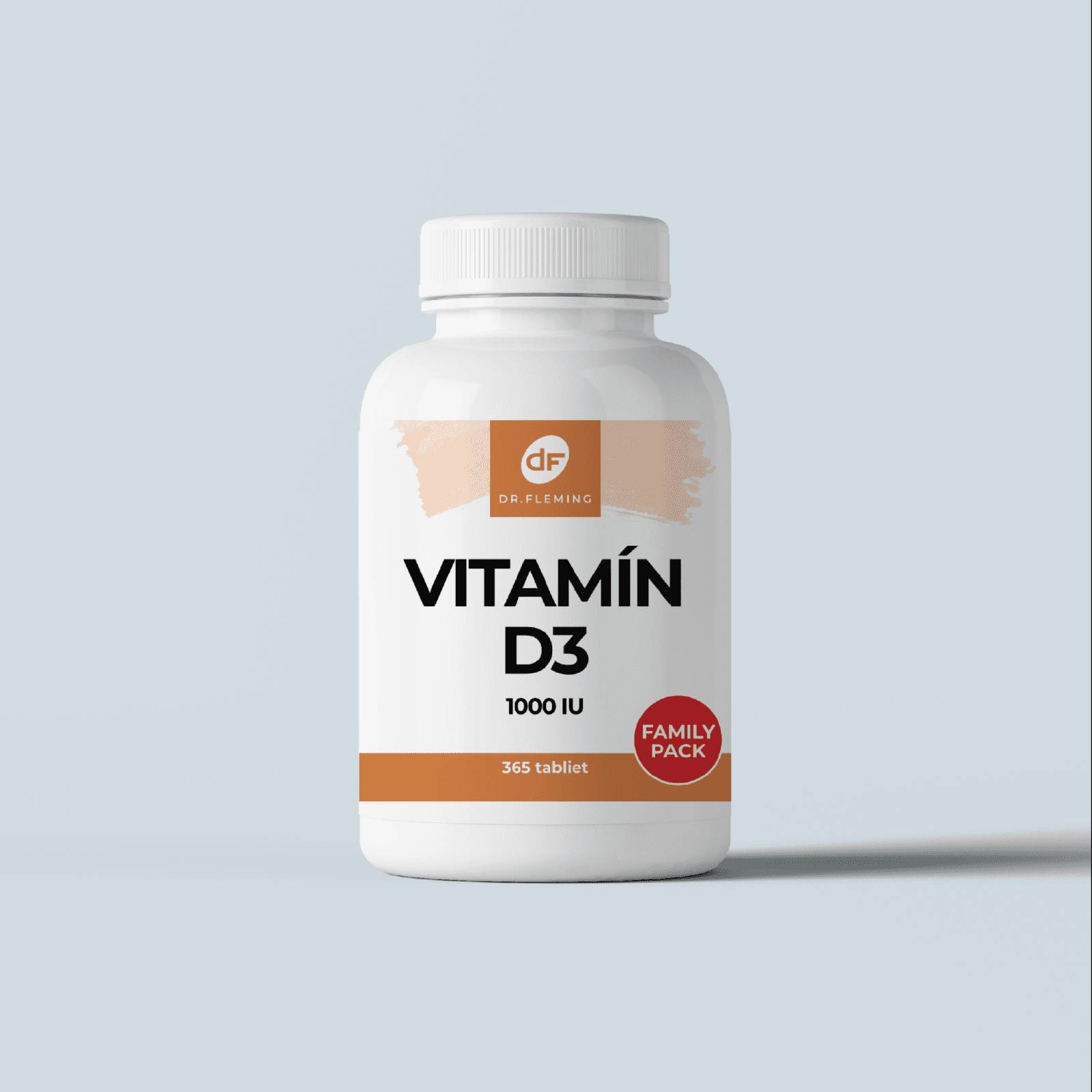 Vitamín D3 1000 IU - 365 tablet - Dr. Fleming