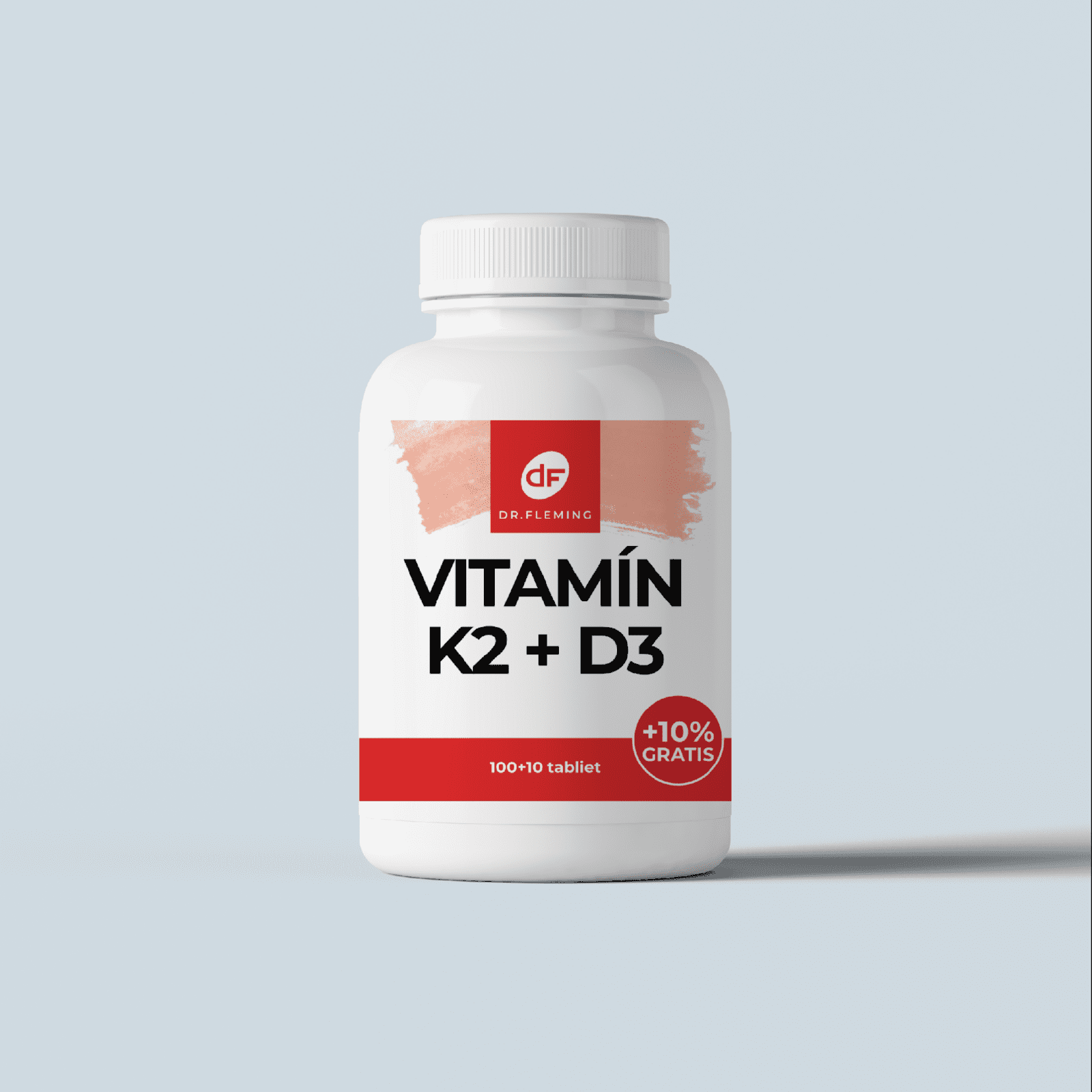 Vitamín K2 100 µg + D3 3000 IU - 110 tablet - Dr. Fleming