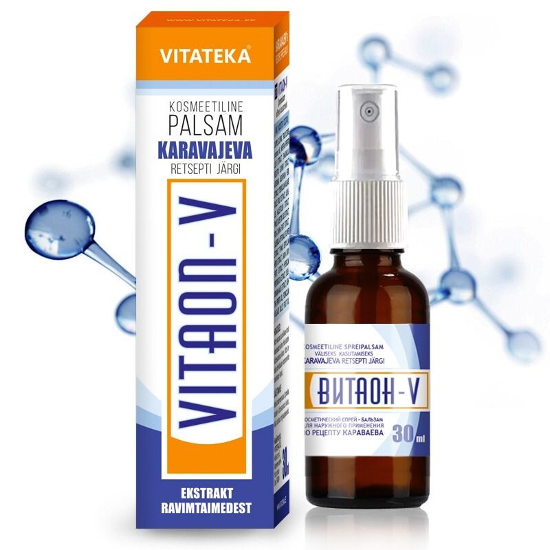 Vitaon-V – bylinný balzám ve spreji – 30 ml – Vitateka
