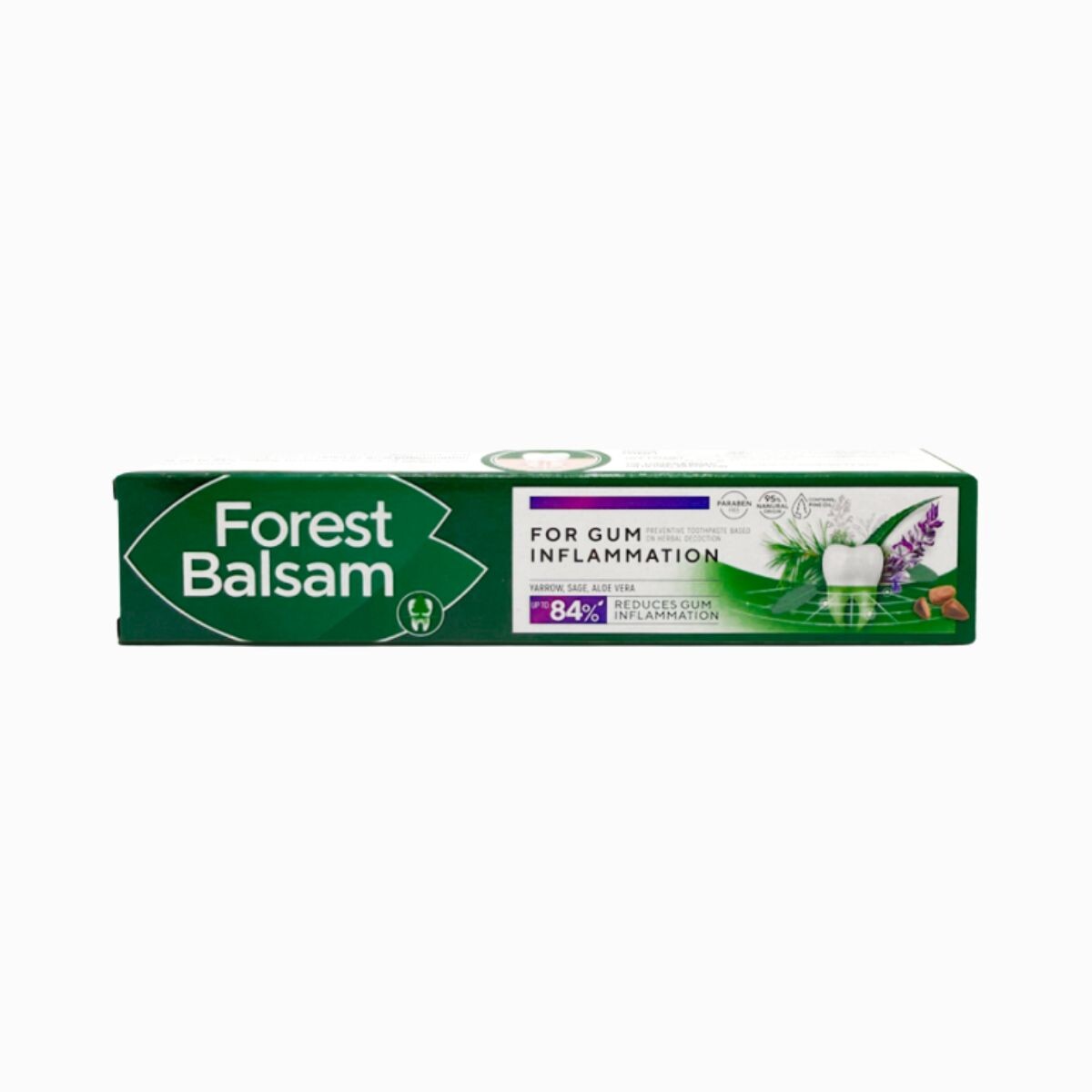 Zubní pasta se šalvějí, aloe a jehličnatým extraktem – péče o dásně – 75 ml – Forest Balsam