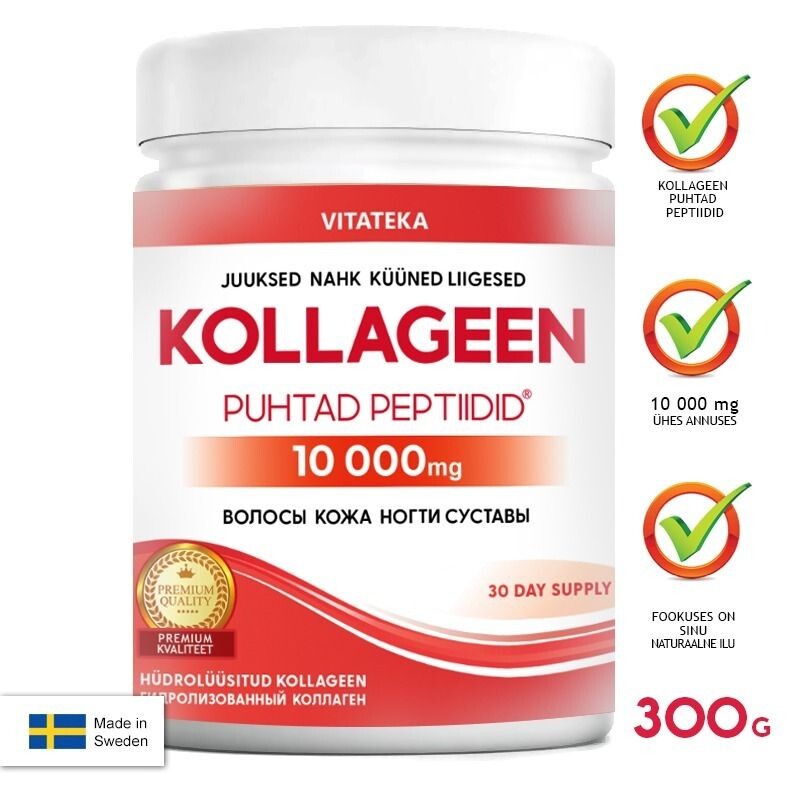Živočišný kolagen 10000 - 300 g - Vitateka