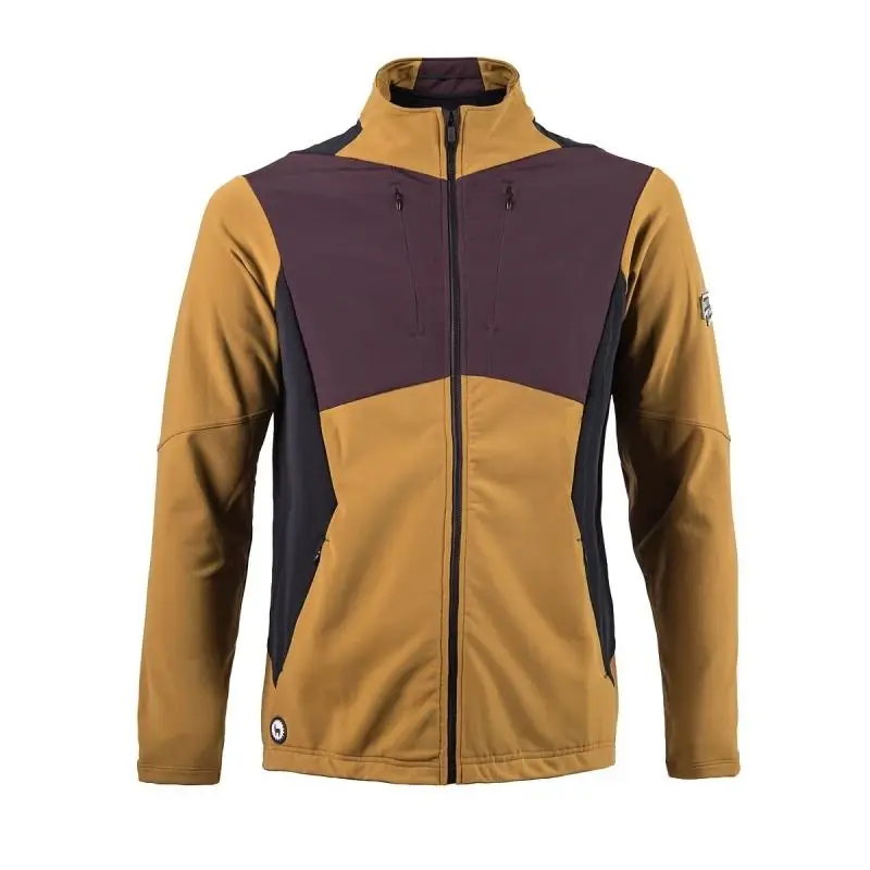 Fresh Trash FT MEN'S CROSS POINT JACKET GOLDEN/WINE/BLACK