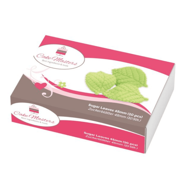 Listy cukrové 10 kusů 45mm - Cake Masters