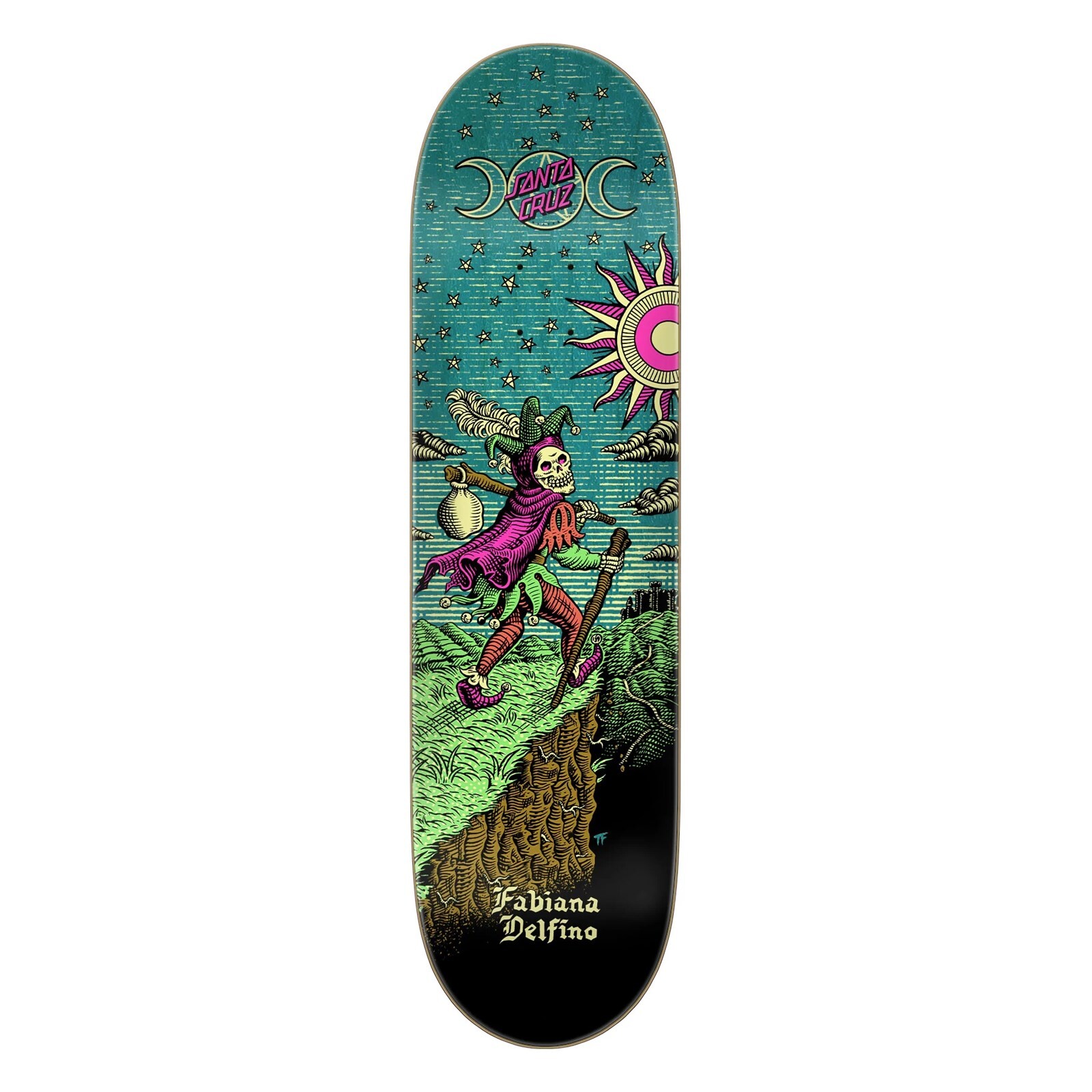 deska SANTA CRUZ - Delfino Tarot Remix FeelBase (164455) velikost: 8.25in x 31.00in