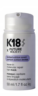 K18 Molekulární maska na vlasy Future Society Leave-In Molecular Hair Mask 50 ml