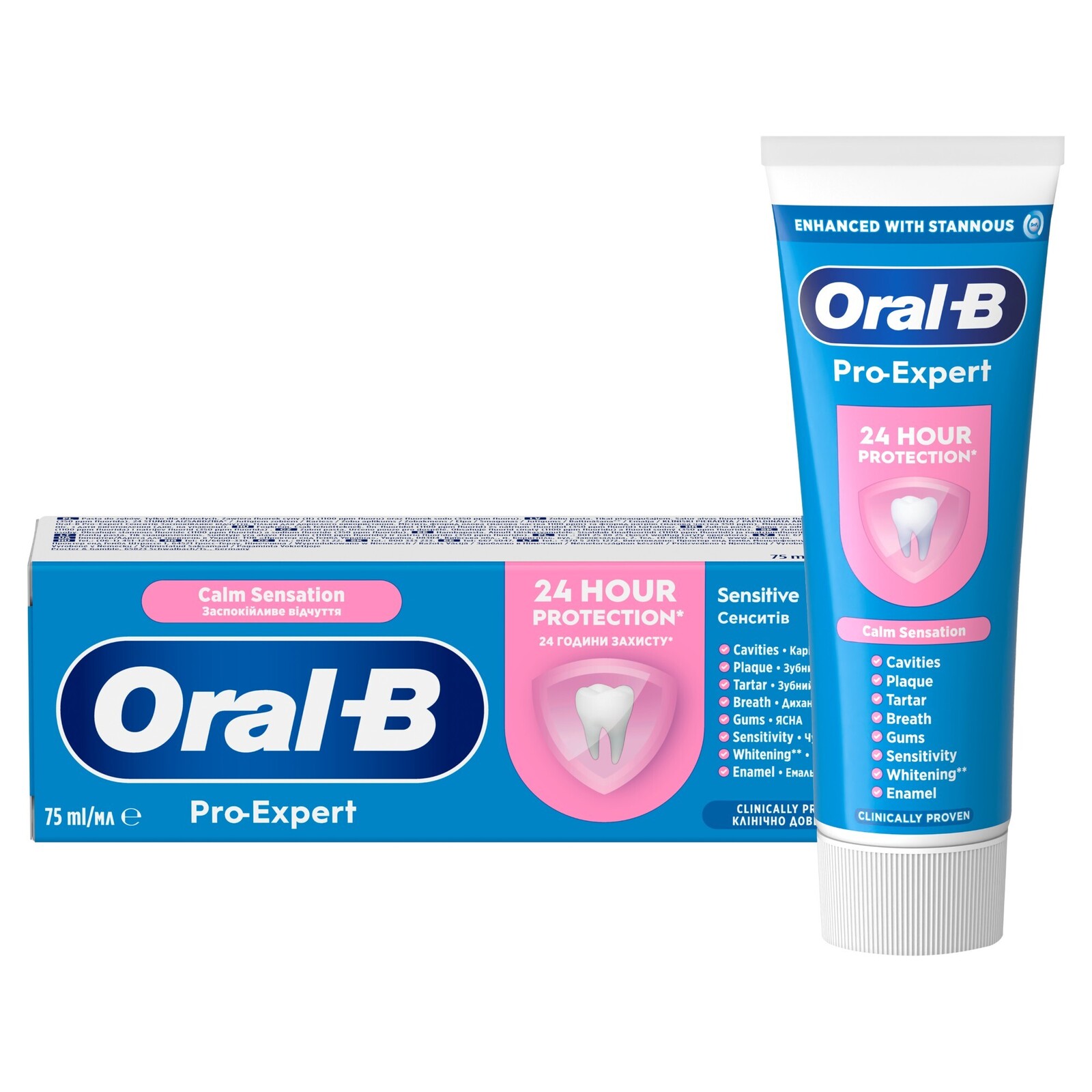 Oral B Zubní pasta Pro-Expert Calm Sensation Toothpaste 75 ml