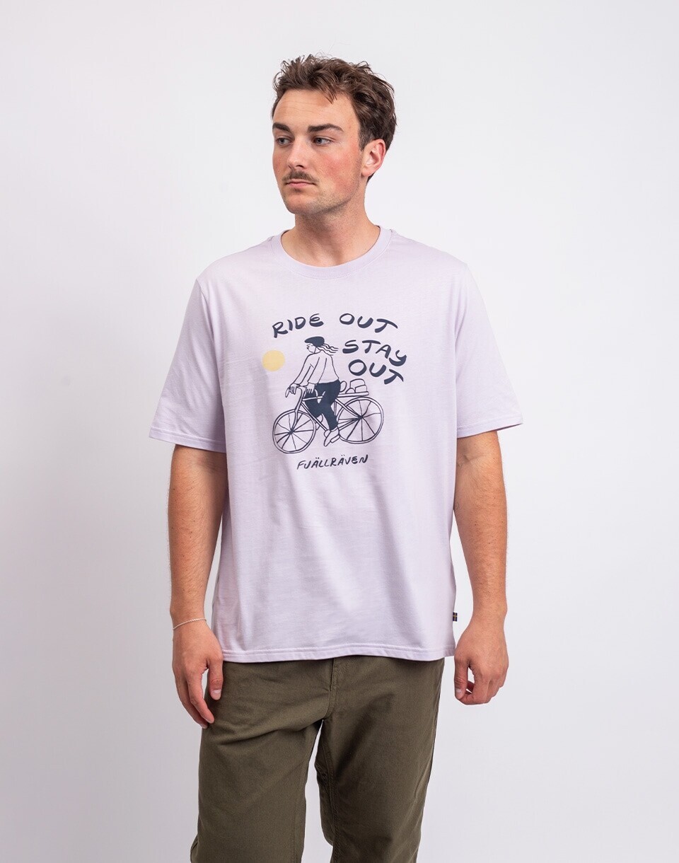 Fjällräven Hoja Iväg T-shirt M 452 Lavender Mist M