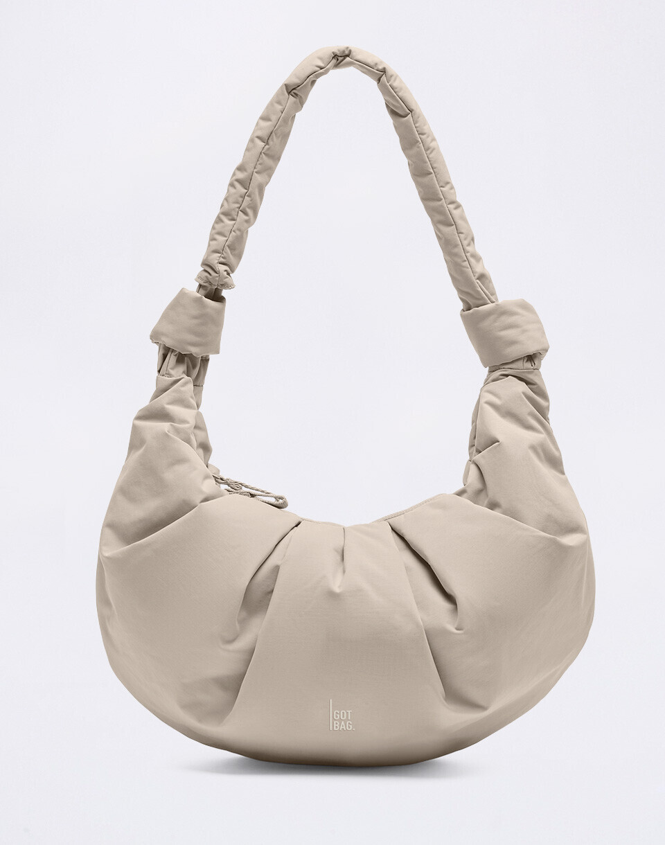 Got Bag Pleat Moon Bag Large scallop