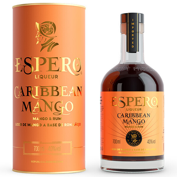Espero Caribbean Mango 0,7l 40% Tuba