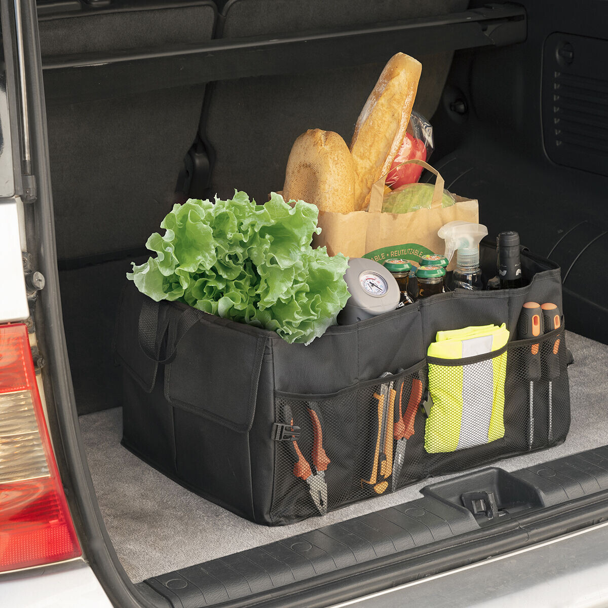 InnovaGoods Skládací organizér do kufru auta Carry