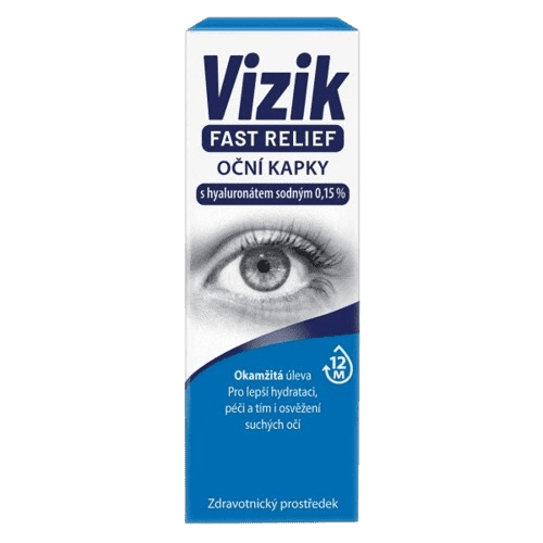 Vizik Fast Relief oční kapky 10ml