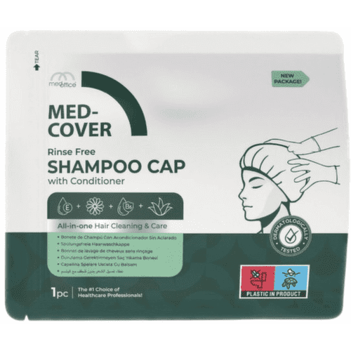 MED-COVER Rinse Free Shampoo Cap With Condit.1ks