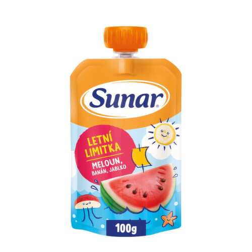 Sunar Kapsička 6m+ meloun banán jablko 100g