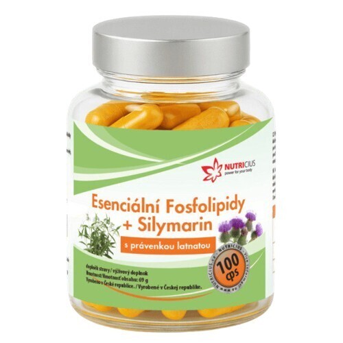 Esenciální Fosfolipidy + Silymarin cps.100