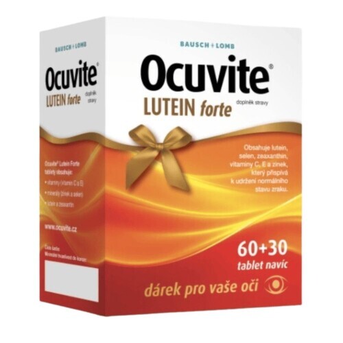 Bausch+Lomb Ocuvite Lutein Forte 60+30 tablet - II. jakost
